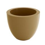 Vondom Cuenco Self Watering Plastic Pot Planter Metal in Brown | 47.25 W x 47.25 D in | Wayfair 40712F-CHAMPAGNE