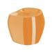 Vondom Noma Plastic Decorative Stool Plastic in Orange/Brown | 21.25 H x 20.5 W x 23.25 D in | Wayfair 45059F-ORANGE