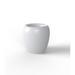 Vondom Blow Resin Pot Planter Resin/Plastic in White | 15.75 H x 15.75 W x 15.75 D in | Wayfair 55017F-WHITE