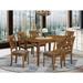 Lark Manor™ Adonica Butterfly Leaf Rubberwood Solid Wood Breakfast Nook Dining Set Wood in Brown | 30 H in | Wayfair