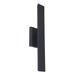 Craftmade Rens Integrated LED Outdoor Armed Sconce Aluminum/Plastic/Metal in Gray | 19.65 H x 4.75 W x 4.75 D in | Wayfair ZA2610-MN-LED