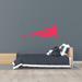 Latitude Run® Baseball Player Sliding Wall Decal Vinyl in Red | 17 H x 48 W in | Wayfair 9DDF5277219C436FB167EDD9652B3D69