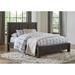 Sand & Stable™ Emerie Solid Wood Platform Bed Wood in Brown/Gray | 51 H x 83 W x 88 D in | Wayfair 9173756DBDD04237A7394EBDC9A24E9A