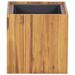 Union Rustic Thorsby Wood Planter Box Wood in Brown | 13.2 H x 13.2 W x 13.2 D in | Wayfair 9FE8CC61DE4D4D0B9F59AC838DEED898