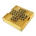 Arlmont & Co. Woodward Elimination Wood Game Wood in Brown | 1.4 H x 4.3 W in | Wayfair 085415AFB7544CFBB6EDCEF0AA35B167