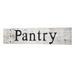 Gracie Oaks Pantry Sign Wall Decor in Black/White | 24 H x 5.5 W x 0.5 D in | Wayfair 8FCE76F0AE0D4111835BFEE82B0EFA60