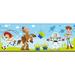 York Wallcoverings Disney & Pixar Toy Story 4 15' L x 9" W Wallpaper Border Non-Woven in Blue/Yellow | 9 W in | Wayfair DI1018BD