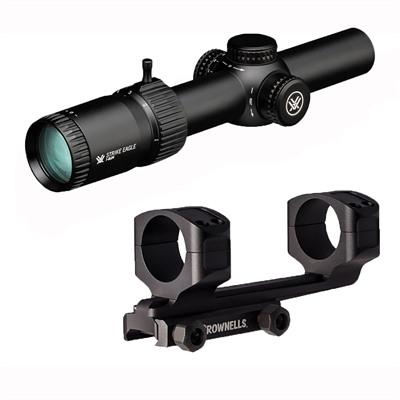 Vortex Optics Strike Eagle 1-8x24mm Rifle Scope - Strike Eagle 1-8x24mm Sfp Illum. Ar-Bdc3 Black W/M