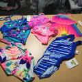 Nike Matching Sets | 16pc Kids Girls Summer Lot Bundle Xs [4/5] | Color: Blue/Pink | Size: 5tg