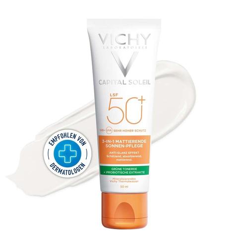 Vichy Capital Soleil matt.Sonnenpflege Cre.LSF 50+ 50 ml Sonnenschutzcreme