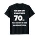 Herren Knackiger 70er TShirt 70 Geburtstag Shirt Spaßgeschenk Idee T-Shirt