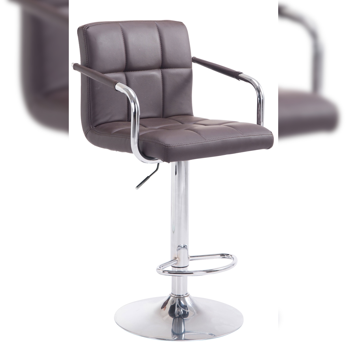 CLP Barhocker Lucy V2 braun/chrom Image