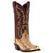 Men's Laredo 12" Snake Print Boots by Laredo in Brown (Size 9 M)