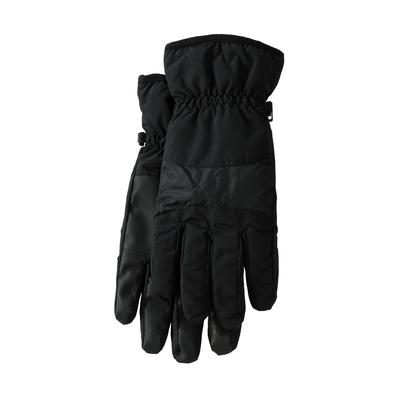 Men's Big & Tall Casual Nylon Gloves by KingSize in Black (Size L)
