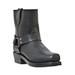 Men's Dingo 7" Harness Side Zip Boots by Dingo in Black (Size 8 1/2 M)