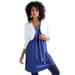 Plus Size Women's Bolero Cardigan with Three-Quarter Sleeves by Roaman's in White (Size L) Shrug