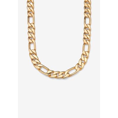 Figaro-Link Necklace 24" by PalmBeach Jewelry in Gold