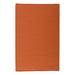 Simple Home Solid Rug by Colonial Mills in Rust (Size 2'W X 6'L)