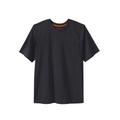 Men's Big & Tall Boulder Creek® Heavyweight Crewneck Pocket T-Shirt by Boulder Creek in Black (Size 9XL)