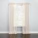 BH Studio Sheer Voile Rod-Pocket Panel Pair by BH Studio in Ecru (Size 120"W 63" L) Window Curtains