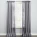 BH Studio Sheer Voile Rod-Pocket Panel Pair by BH Studio in Slate (Size 120"W 63" L) Window Curtains
