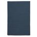 Simple Home Solid Rug by Colonial Mills in Lake Blue (Size 2'W X 10'L)