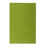 Simple Home Solid Rug by Colonial Mills in Bright Green (Size 7'W X 7'L)