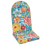 Adirondack Chair Cushion by BrylaneHome in Poppy Blue Patio Seat Padding