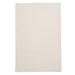 Simple Home Solid Rug by Colonial Mills in White (Size 2'W X 8'L)