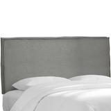 Lorel Slipcover Headboard by Skyline Furniture in Linen Grey (Size KING)