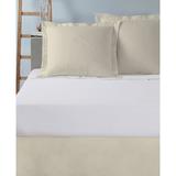 Today's Home Cotton Rich Tailored 2-Pack Euro Sham by Levinsohn Textiles in Ivory (Size EURO)