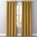 Wide Width BH Studio Velvet Grommet Panel by BH Studio in Gold (Size 50" W 108"L) Window Curtain