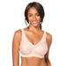 Plus Size Women's Glamorise® Magic Lift® Medium-Impact Wireless Sport Bra 1005 by Glamorise in Cafe (Size 42 DD)