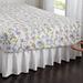 300-TC Cotton Printed Bed Tite™ Sheet Set by BrylaneHome in Blue Floral (Size QUEEN)