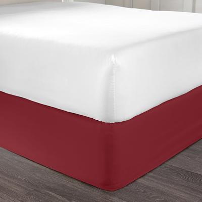 BH Studio Bedskirt by BH Studio in Garnet (Size TWIN)