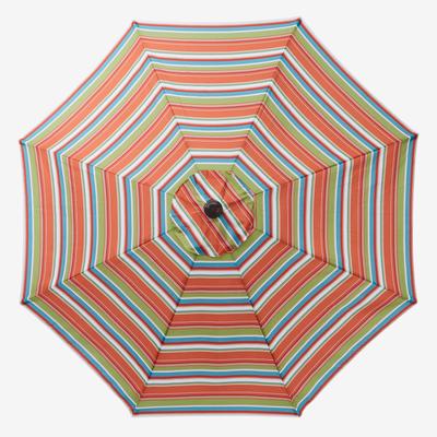 9' Tilt-and-Crank Umbrella by BrylaneHome in Covert Breeze 9 Foot Heavy Duty Fade-Resistant Tilting Shade