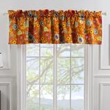Wide Width Astoria Spice Window Valance by Greenland Home Fashions in Spice (Size 84" W 19" L)