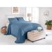 Chenille Bedspread by BrylaneHome in Antique Blue (Size FULL)