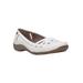 Wide Width Women's Diverse Flats by LifeStride in White Sand (Size 9 1/2 W)