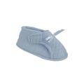 Women's Micro Chenille Adjustable Slipper by Muk Luks® by MUK LUKS in Blue (Size MEDIUM)