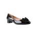 Women's Cameo Pump by J. Renee® in Black Patent (Size 9 1/2 M)