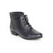 Wide Width Women's The Darcy Bootie by Comfortview in Navy (Size 10 1/2 W)