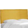 Lorel Slipcover Headboard by Skyline Furniture in Linen French Yellow (Size TWIN)