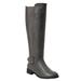 Women's The Milan Wide Calf Boot by Comfortview in Grey (Size 8 M)