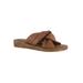 Wide Width Women's Noa-Italy Sandals by Bella Vita® in Whiskey Leather (Size 9 W)