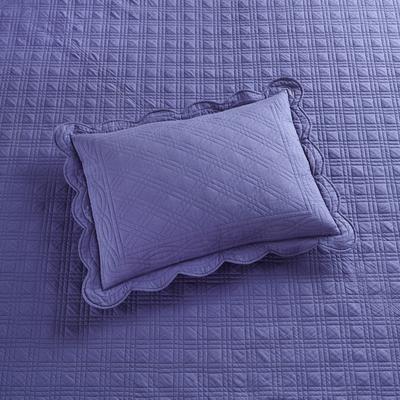 Florence Sham by BrylaneHome in Navy (Size KING) Pillow