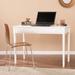 Writing 2-Drawer Desk by SEI Furniture in White