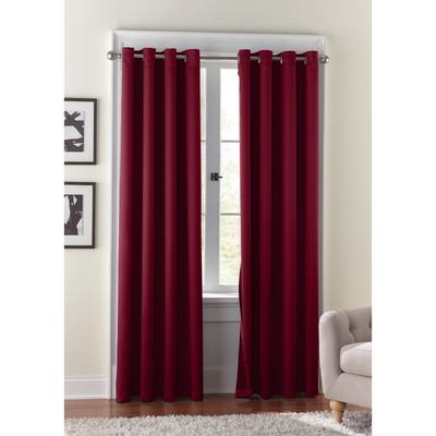 Wide Width BH Studio Room-Darkening Grommet Panel by BH Studio in Burgundy (Size 54