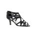 Wide Width Women's Flattery Pump by Easy Street® in Black Glitter (Size 7 W)