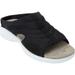 Women's The Tracie Slip On Mule by Easy Spirit in Jet Black (Size 7 1/2 M)